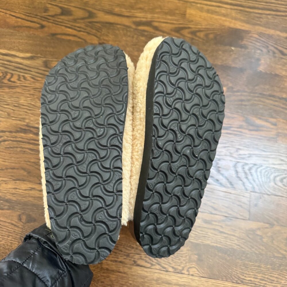 Birkenstock Papillio Boston Shearling Clogs - Picture 8 of 12